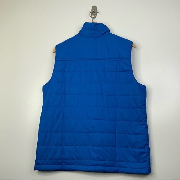 L.L. Bean Men’s Blue Full Zip Utility Vest. Men’s Size Med Medium. - Picture 2 of 7